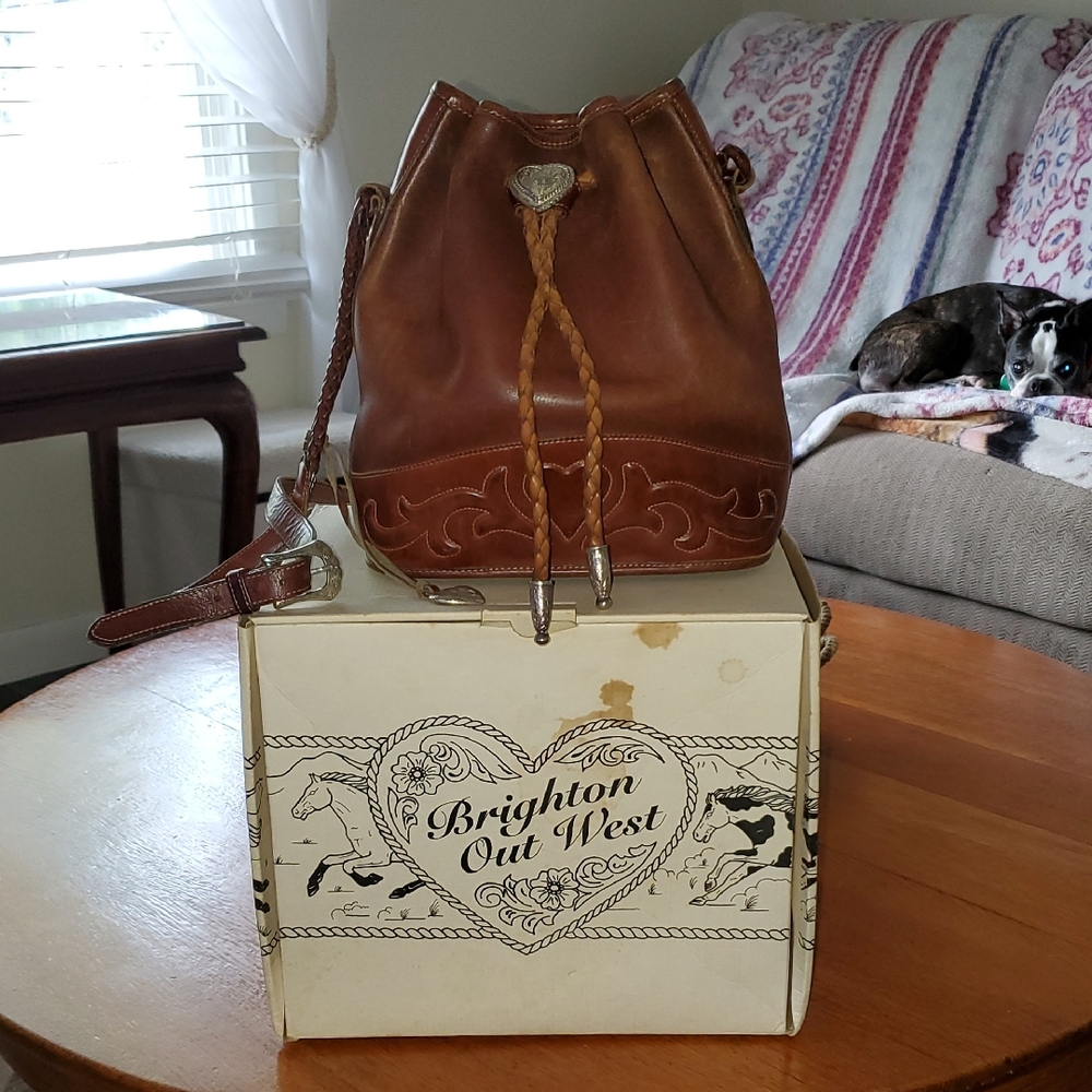 Vintage 1994 Brighton Out West Purse